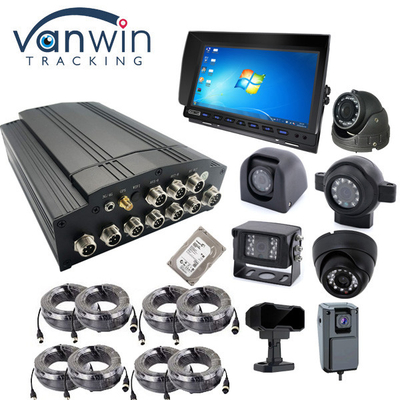 4G 5G 1080P 8 Kanäle Mobile DVR-Kamerasysteme für Schulbus mit kostenloser Client-Software