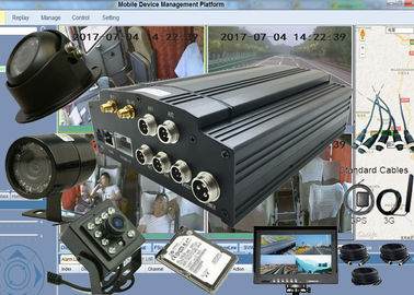 Des mobiles DVR Auto-Fernbetrachtungs-und Tracking-System-3G GPS Verfolger DVR H.264 HDD