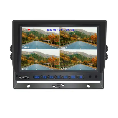 9 Zoll 1080P Quad-Auto-Monitor mit DVR-Funktion Unterstützung 256G SD-Karte Videoaufnahme