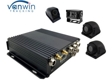 4CH wifi 4g Minikarten-LKW-Sicherheit mobiler dvr gps 3g der kamera 720P Sd Bus-Auto-LKW mit Öl-Sensor MDVR