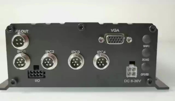 8-Kanal-Mobil-NVR mit H.264 HDD 1080P Festplatte Fernbedienung 3G 4G GPS WLAN Fahrzeug Bus Lkw Netzwerküberwachung
