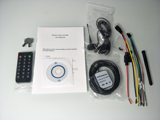 8-Kanal-Mobil-NVR mit H.264 HDD 1080P Festplatte Fernbedienung 3G 4G GPS WLAN Fahrzeug Bus Lkw Netzwerküberwachung