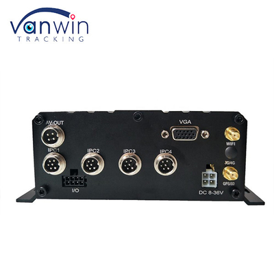 H.265 8CH 1080P Festplatte MNVR für Lkw Bus Fernbedienung 4G GPS WLAN Fahrzeugnetzwerküberwachung