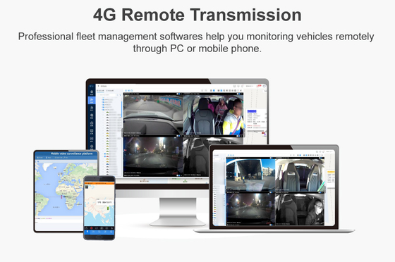 2CH kostenlose Plattform Dash Cam DVR Mobil 4G GPS MDVR mit 180 Grad vertikaler Winkel