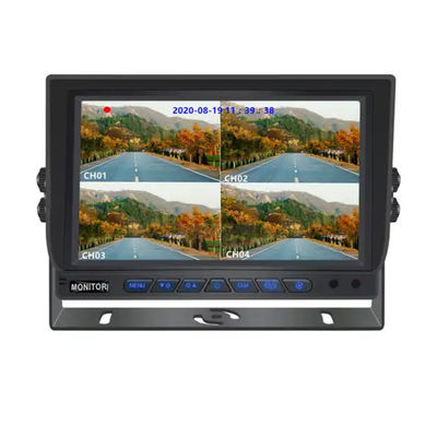 9 Zoll AHD-Auto-HD-Bildschirm Bussicherheit Ahd 960P Quad-View-Auto-Monitor für Lkw-Anhänger