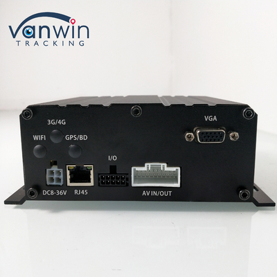 8-Kanal-Festplatte SD-Karte Mobil DVR H.264 Car MDVR für die Überwachung der Fahrzeugsicherheit