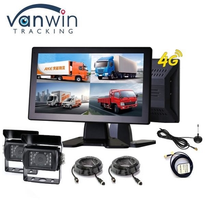 4G-Auto-Mounted-SD-Karte-Aufzeichnung All-in-One-Maschine mit 4-Kanal-Überwachung und GPS-Positionierung