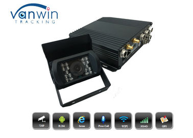 4CH H.264 128GB Sd 3G GPS WiFi MDVR Recorder IR-Rückfahrkamera des Fahrzeug-Auto-DVR