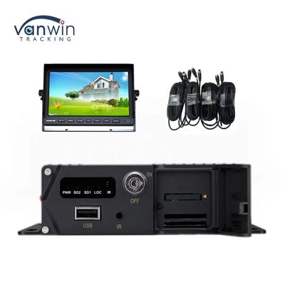 DC 12V 36V H.265 4CH HD 1080P Car Mobile DVR Dash Cam Recorder mit Wireless Transfer