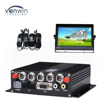 DC 12V 36V H.265 4CH HD 1080P Car Mobile DVR Dash Cam Recorder mit Wireless Transfer