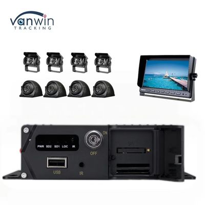 8CH 1080P H.265 HD GPS-Fahrzeug-Mobil-DVR-Recorder mit 12V 2.5A und 5V 2A Ausgang