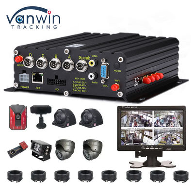 AI 4CH-Auto-Recorder mit GPS-DVR 1080p Mobil-DVR Auto-DVR-Video-Recorder