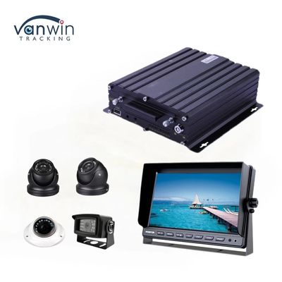 H.265 4CH HD Fahrzeug Mobil DVR 1080P KI Auto-Recorder mit Alarminput Pulsgeschwindigkeit Input