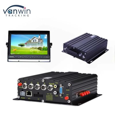 H.265 4CH HD Fahrzeug Mobil DVR 1080P KI Auto-Recorder mit Alarminput Pulsgeschwindigkeit Input