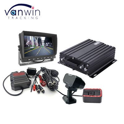 4CH 1080P SD MDVR Echtzeitüberwachung und -verfolgung 4G AI ADAS DMS Mobile DVR für Bus und Lastwagen CCTV-System