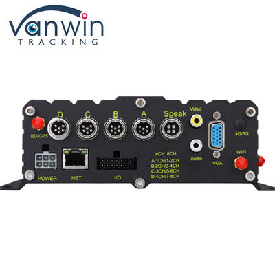8-Kanal-Full HD 1080P-AI-MDVR-System ADAS DMS mit 8 AHD-Kameras für Busse/Lkw
