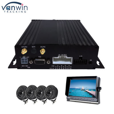 GPS 1080P HD 4CH Mobil DVR SD-Karte Samrt WIFI Bus Fahrzeug Digital Video-Recorder