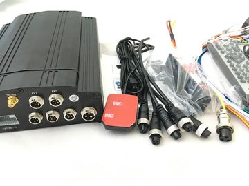 Kanal 4G 4 GPS-Videofahrzeug dvr System mit 2 Tera HDD-Speicher 4 Kameras RS232 MDVR
