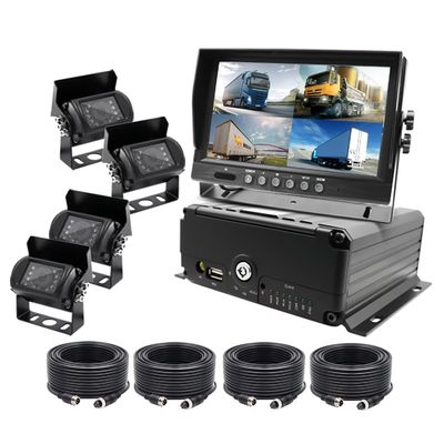 Automobil Black Box Kamera Automobil DVR SIM SD-Karte Lastwagen Autorecording Instrument MDVR Front- und Rückkameras für Busbox verwendet
