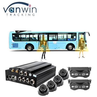 8CH 1080P Passagierzähler MDVR für 2-Tür-Bus, Hochgenauigkeit Bus Passagierzählsystem