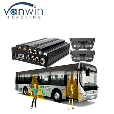 8CH 1080P Passagierzähler MDVR für 2-Tür-Bus, Hochgenauigkeit Bus Passagierzählsystem