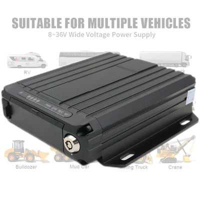 4G Online Video Tracking GPS Mobil DVR 1080p SD-Karte 4 Kanal Sim-Karte GPS Fahrzeug CCTV-Kamera