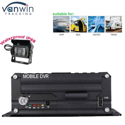 1080P H265 DUAL SD-Karte 8 Kanäle Mobile DVR mit HDD Max 2TB für Taxis