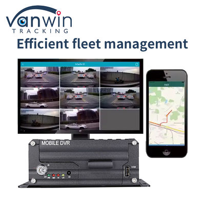 4 Ch AI Truck Bus Mobile DVR mit AI DSM ADAS BSD Unterstützung 4G 5G WIFI GPS