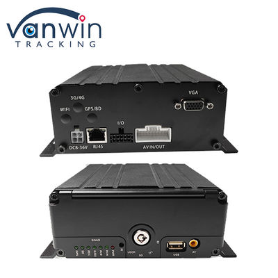 4G 6 Kanal H. 265 HDD Mobilbildgerät für Fahrzeuge