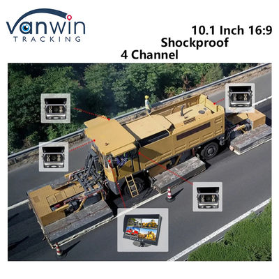 10.1 Zoll IPS Security TFT Car Monitor HD 1080P Display für Lkw Bus Fahrzeugkamera