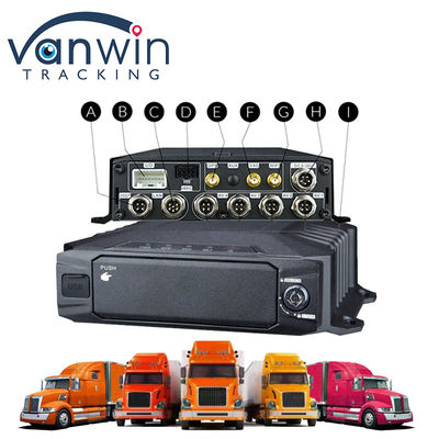 1080p HDD 8ch Mobile DVR 4g GPS WIFI MDVR Kit Kamerasystem für Fahrzeug-Tracker