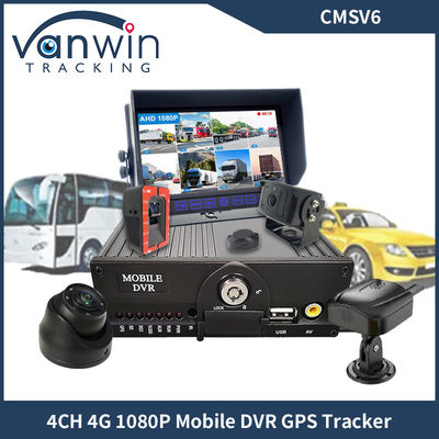 4CH Dual SD Card GPS MDVR Kamera mit 4G WiFi Mobil DVR Schulbus Sicherheitssystem