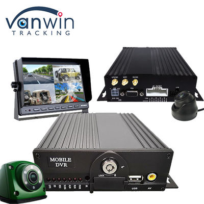 4CH Dual SD Card GPS MDVR Kamera mit 4G WiFi Mobil DVR Schulbus Sicherheitssystem