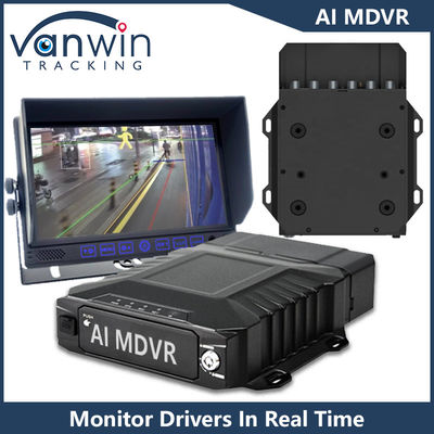 AHD 1080P 8CH 4G GPS Mobile DVR mit integriertem ADAS DSM BSD Algorithmus mit KI-Betrieb