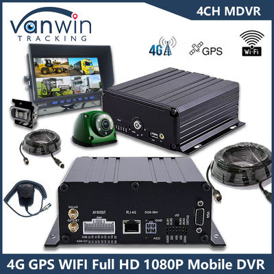 4CH GPS 4G WLAN Mobil DVR Full HD 1080P Autokamera HDD Mdvr Für Bus
