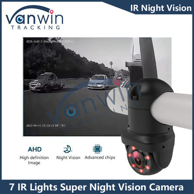 IP69K Full HD Nachtsicht-Auto-Dome-Kamera Privatmodell 7 IR-Leuchten Auto-Kamera für Turck Bus