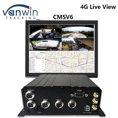 8CH AHD Dual SD Card Mobile DVR System 4G WIFI GPS MDVR für die Live-Ansicht