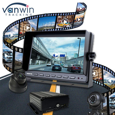9 Zoll AHD 1080P MDVR Monitor 8 Kanal Full HD Split Display Monitor für Fahrzeuge