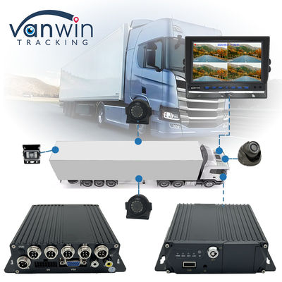 4G GPS Dual SD Card Mobil DVR 1080P 4CH CCTV Kamera Aufnahmer Sicherheit Mobil Tracking DVR