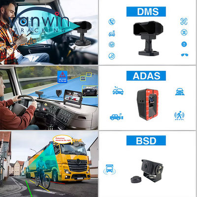 8CH AI BSD ADAS DMS MDVR System HD 1080P HDD Mobile DVR mit 4G GPS WIFI Funktion