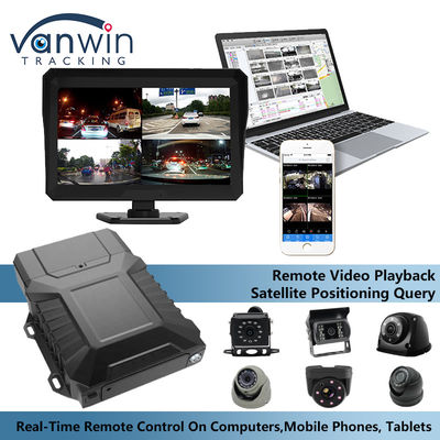 8CH 1080P AHD HDD Mobile DVR mit 4G GPS MDVR Recorder Lastwagen Sicherheitsüberwachung Alarmsystem