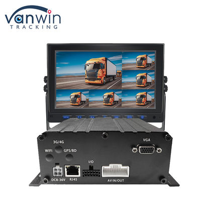 H.265 8CH HDD 1080P Mobile DVR System mit 4G MDVR Kit GPS WIFI Funktion für das Flottenmanagement