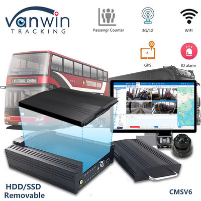 OEM 8CH HD 1080P HDD Mobile DVR mit 4G GPS WIFI MDVR für Flottenmanagementsystem