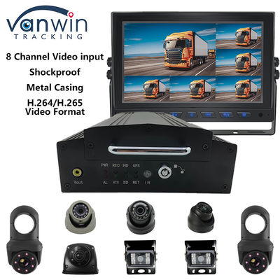OEM 8CH HD 1080P HDD Mobile DVR mit 4G GPS WIFI MDVR für Flottenmanagementsystem