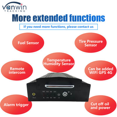 OEM 8CH HD 1080P HDD Mobile DVR mit 4G GPS WIFI MDVR für Flottenmanagementsystem