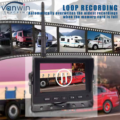5 Zoll Digital HD DVR Wireless Truck Backup Kamera Monitor System Quad View Bildschirm