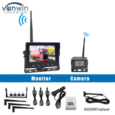 5 Zoll Digital HD DVR Wireless Truck Backup Kamera Monitor System Quad View Bildschirm