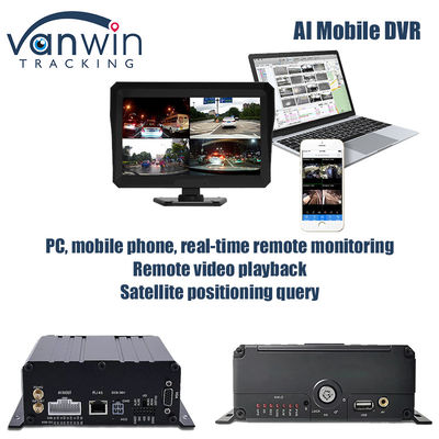 4CH 1080P KI Funktion Mobil DVR ADAS DMS Kit DVR 4G GPS SD HDD MDVR Systeme Fahrzeug