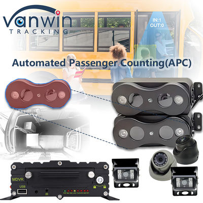 Hochgenauigkeit Menschen zählen Sensor Kamera automatischer Bus Passagierzähler verbinden MDVR