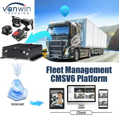 8CH AI ADAS DMS BSD Mobile DVR HDD MDVR 2TB Unterstützung Fahrzeug-Tracking-Plattform Fahrzeug-DVR